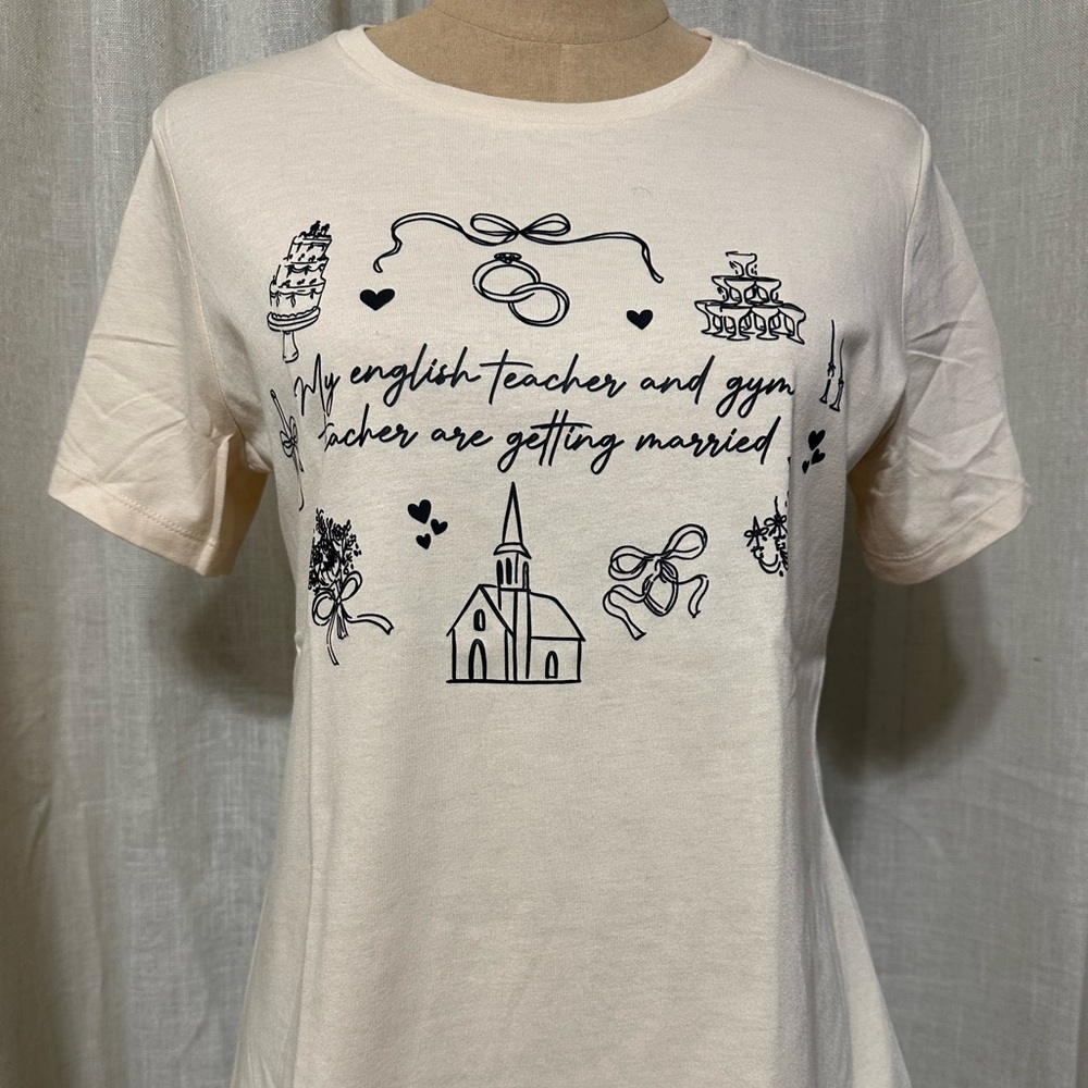 Taylor Swift engagement Graphic Tee - medium